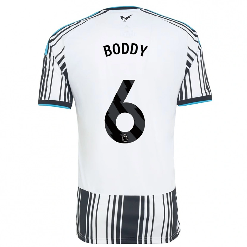 Danxen Mujer Camiseta Elysia Boddy #6 Azulcielo Negro Blanco 1ª Equipación 2026/27 La Camisa México