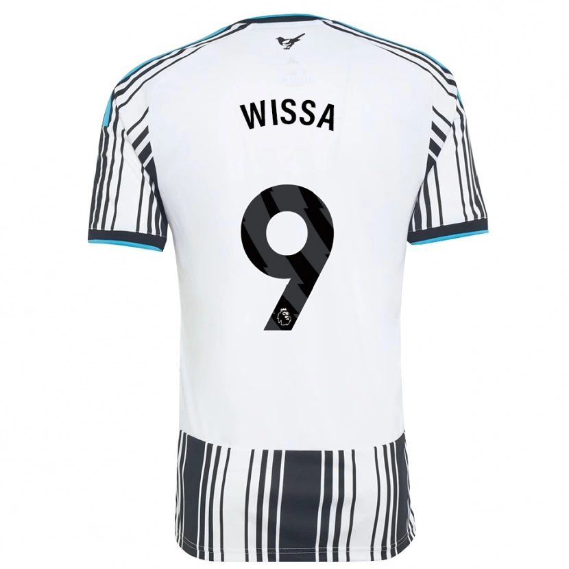 Danxen Mujer Camiseta Yoane Wissa #9 Azulcielo Negro Blanco 1ª Equipación 2026/27 La Camisa México