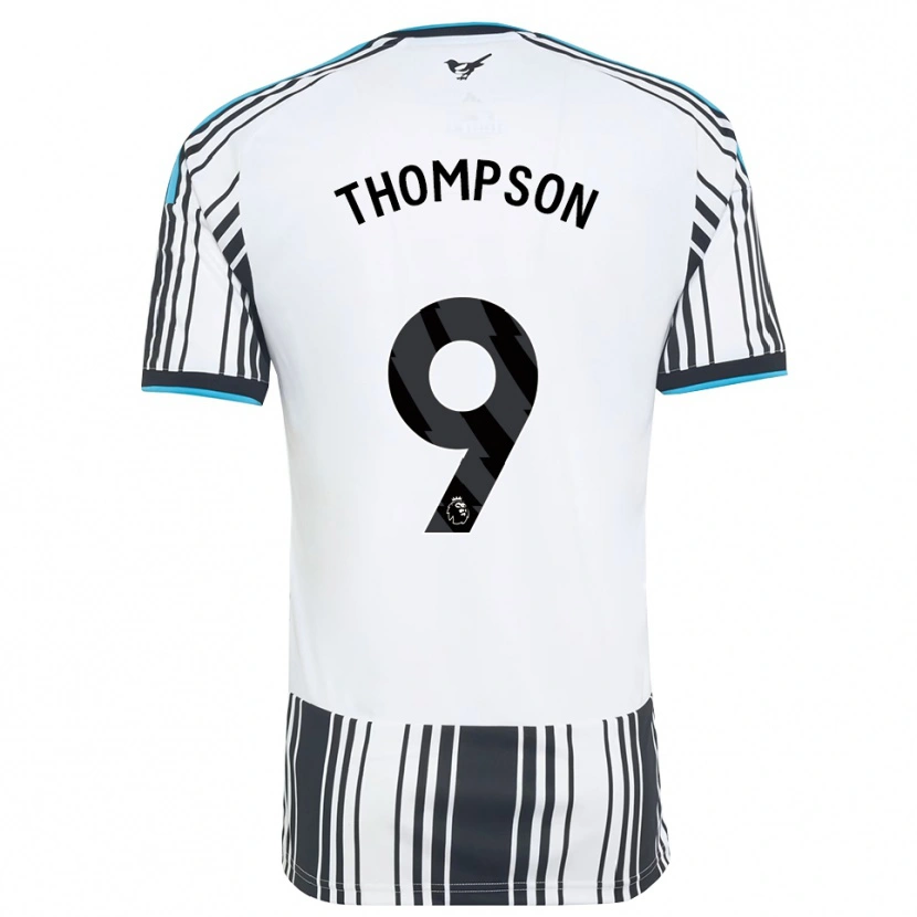 Danxen Mujer Camiseta Kyran Thompson #9 Azulcielo Negro Blanco 1ª Equipación 2026/27 La Camisa México