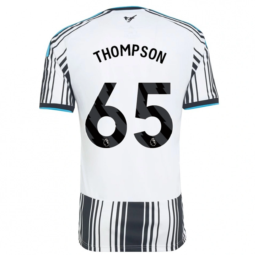 Danxen Mujer Camiseta Ciaran Thompson #65 Azulcielo Negro Blanco 1ª Equipación 2026/27 La Camisa México