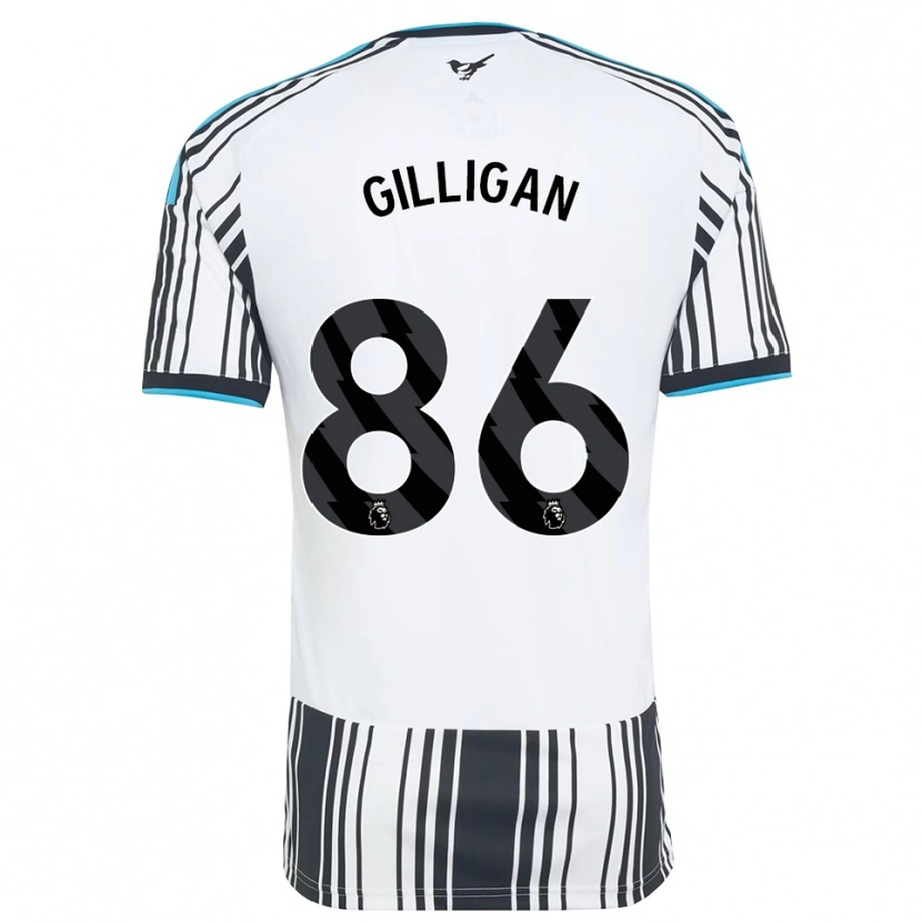 Danxen Mujer Camiseta Luke Gilligan #86 Azulcielo Negro Blanco 1ª Equipación 2026/27 La Camisa México