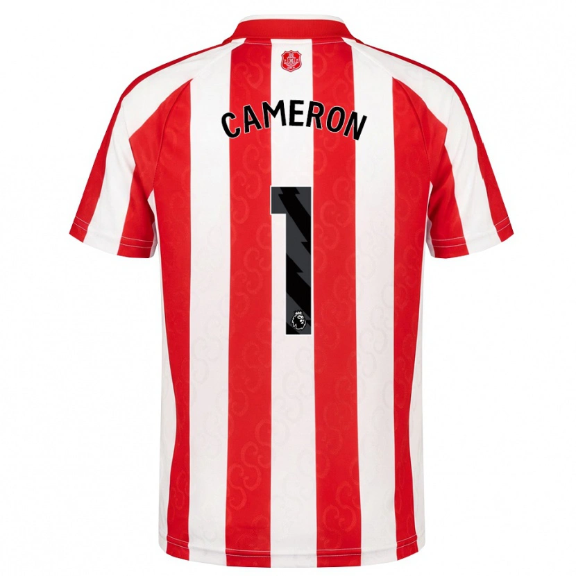 Danxen Mujer Camiseta Dan Cameron #1 Rojo Blanco Negro 1ª Equipación 2026/27 La Camisa México