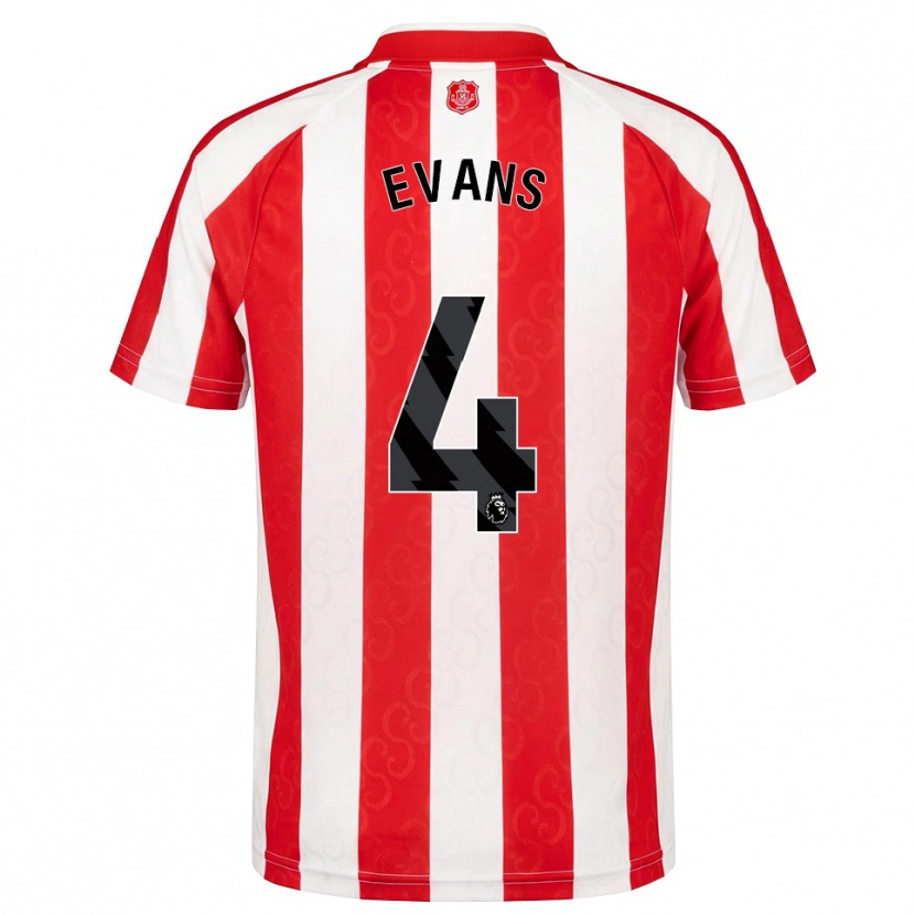 Danxen Mujer Camiseta Corry Evans #4 Rojo Blanco Negro 1ª Equipación 2026/27 La Camisa México