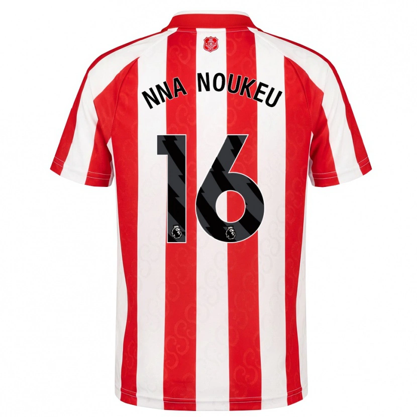 Danxen Mujer Camiseta Blondy Nna Noukeu #16 Rojo Blanco Negro 1ª Equipación 2026/27 La Camisa México