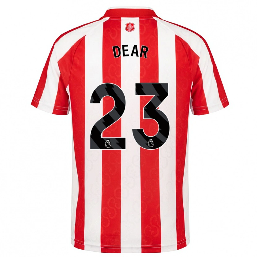 Danxen Mujer Camiseta Jenna Dear #23 Rojo Blanco Negro 1ª Equipación 2026/27 La Camisa México