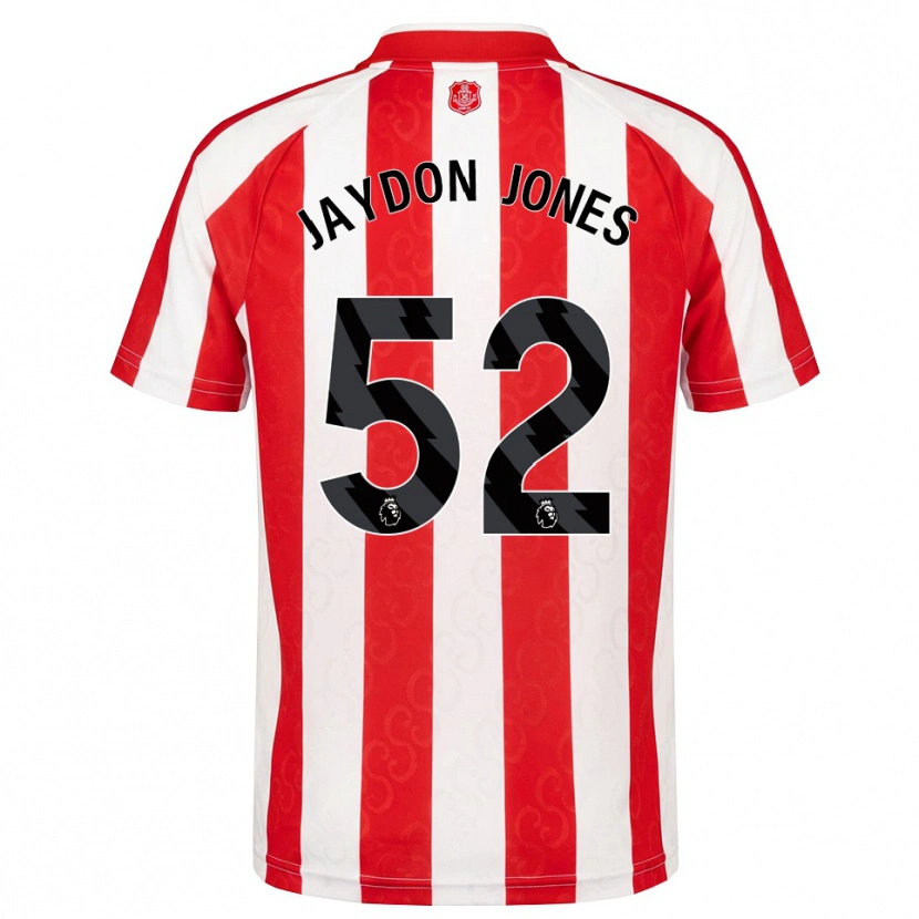 Danxen Mujer Camiseta Jaydon Jones #52 Rojo Blanco Negro 1ª Equipación 2026/27 La Camisa México
