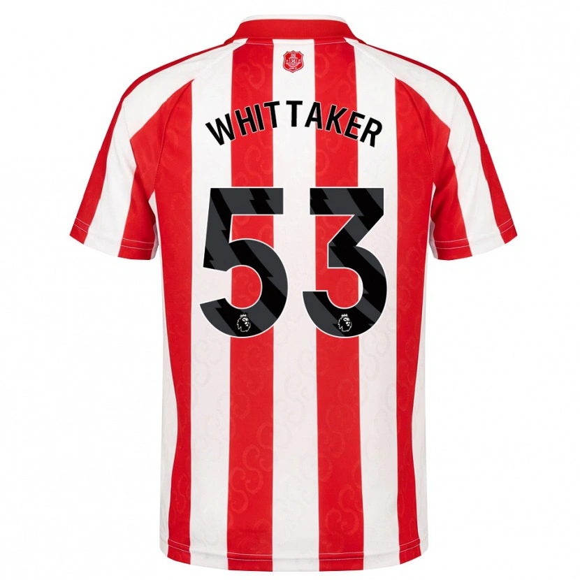 Danxen Mujer Camiseta Jack Whittaker #53 Rojo Blanco Negro 1ª Equipación 2026/27 La Camisa México