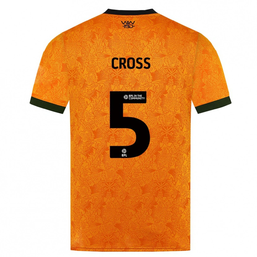 Danxen Mujer Camiseta Emma Cross #5 Naranja Negro 1ª Equipación 2026/27 La Camisa México