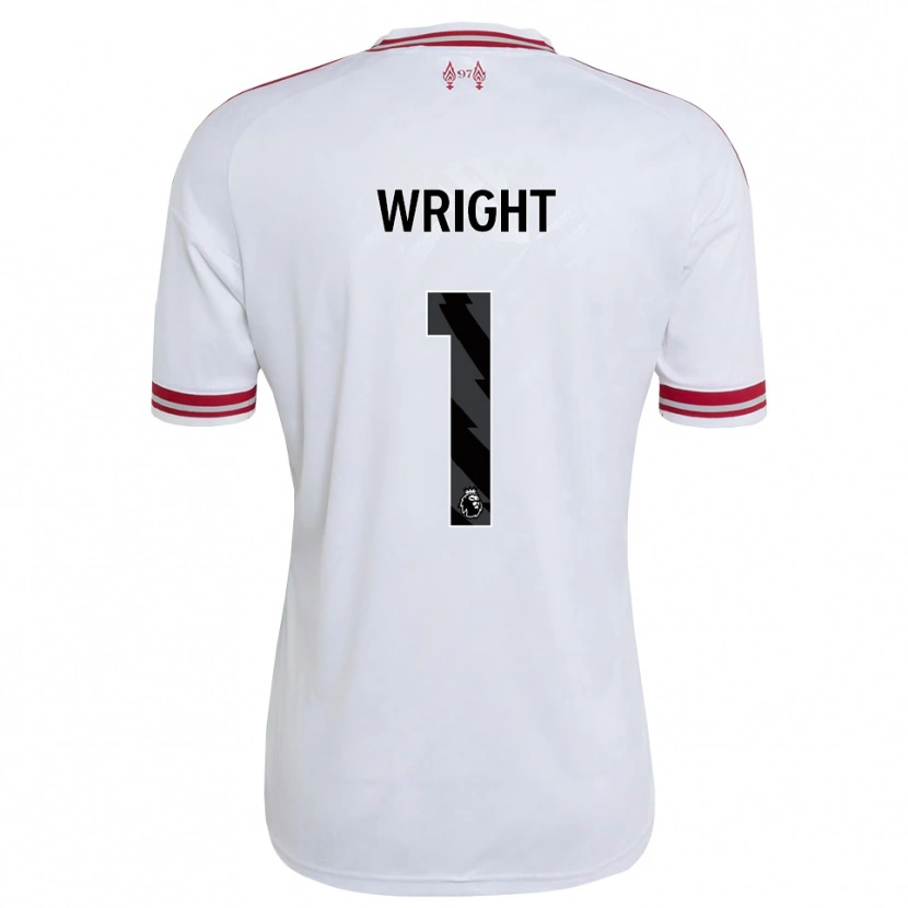 Danxen Mujer Camiseta Matty Wright #1 Rojo Blanco 2ª Equipación 2026/27 La Camisa México