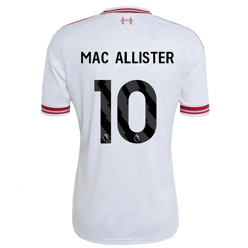 Danxen Mujer Camiseta Alexis Mac Allister #10 Rojo Blanco 2ª Equipación 2026/27 La Camisa México