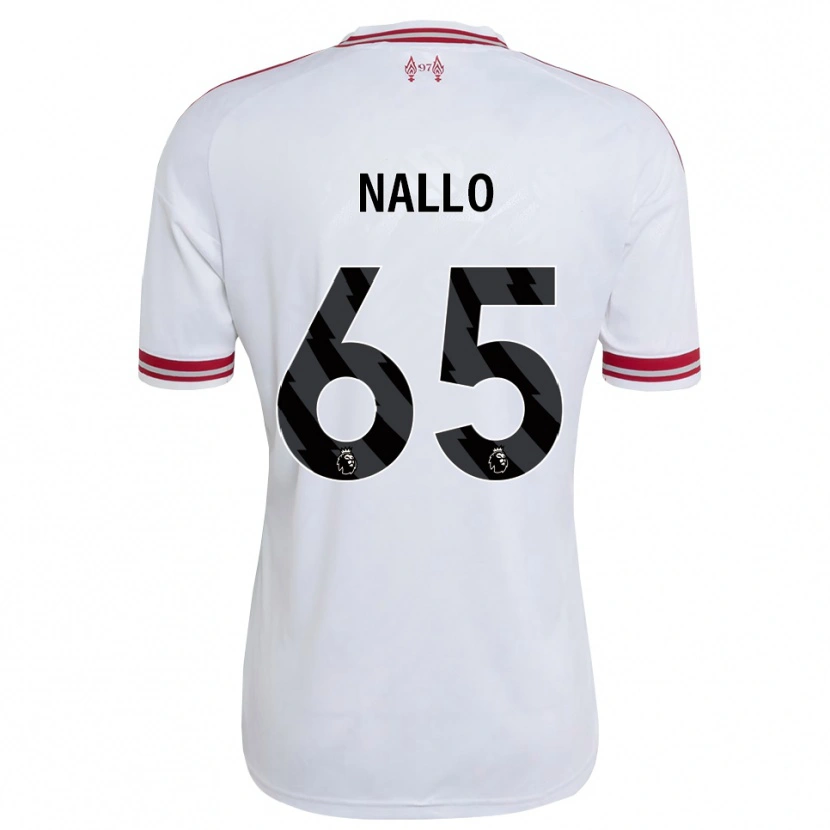Danxen Mujer Camiseta Amara Nallo #65 Rojo Blanco 2ª Equipación 2026/27 La Camisa México