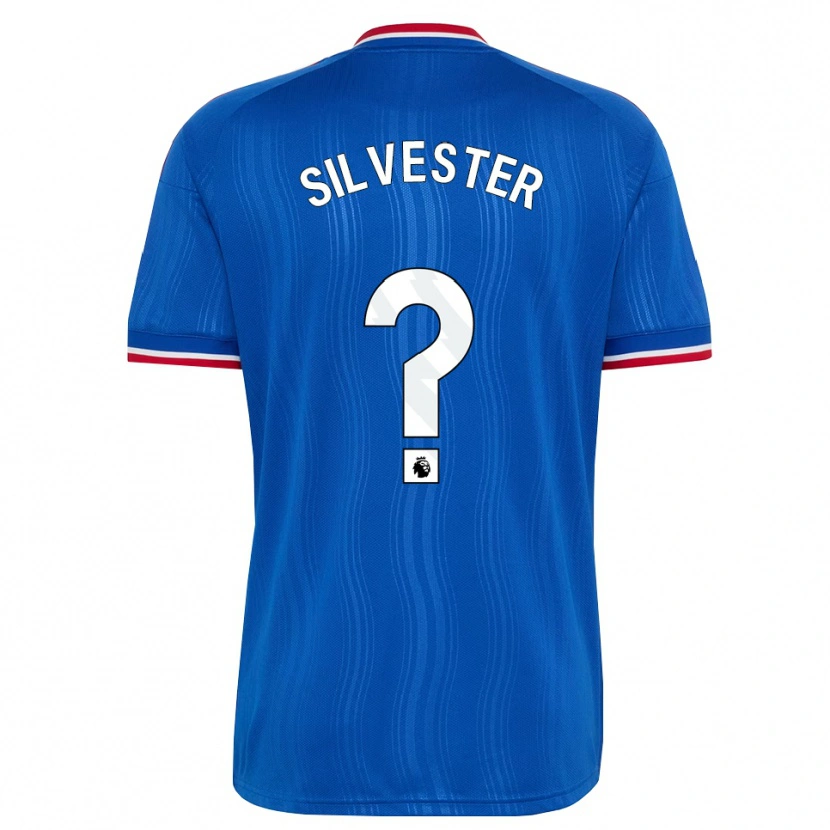 Danxen Mujer Camiseta Pharell Silvester #0 Azul Blanco Rojo 2ª Equipación 2026/27 La Camisa México