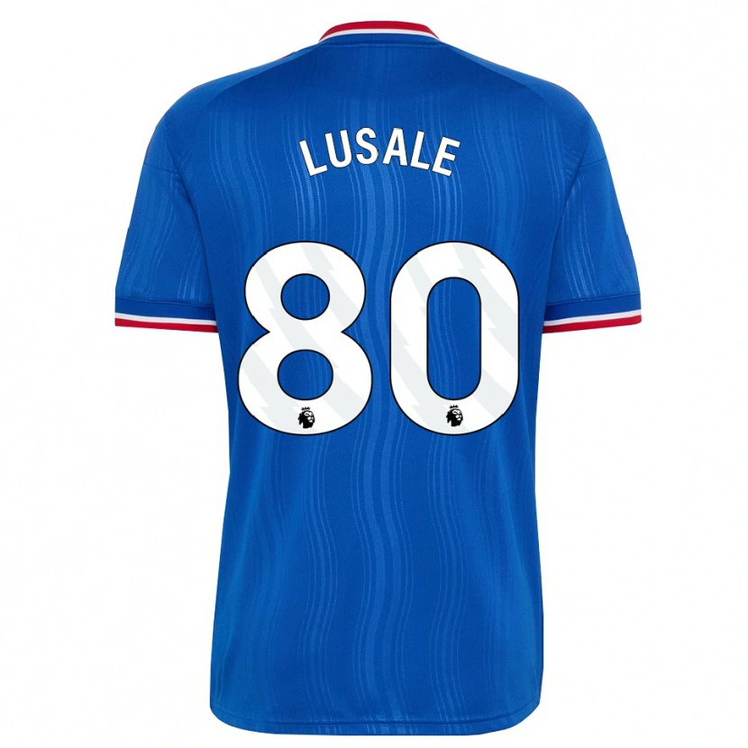 Danxen Mujer Camiseta Samuel Lusale #80 Azul Blanco Rojo 2ª Equipación 2026/27 La Camisa México