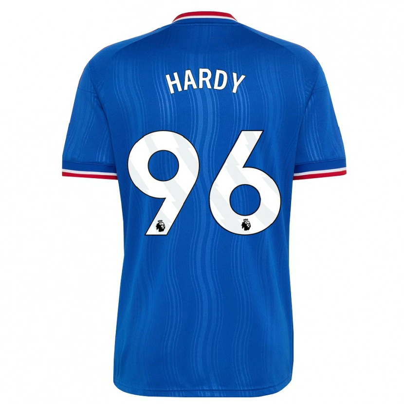 Danxen Mujer Camiseta Charlie Hardy #96 Azul Blanco Rojo 2ª Equipación 2026/27 La Camisa México
