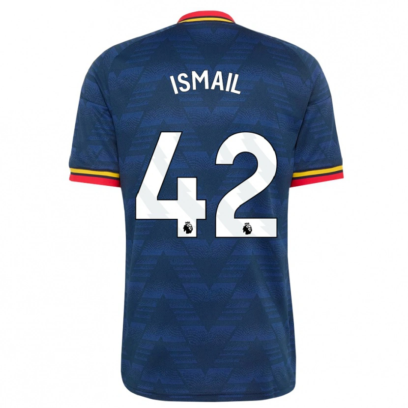 Danxen Mujer Camiseta Cam'ron Ismail #42 Azulmedianoche Amarillo Rojo 2ª Equipación 2026/27 La Camisa México