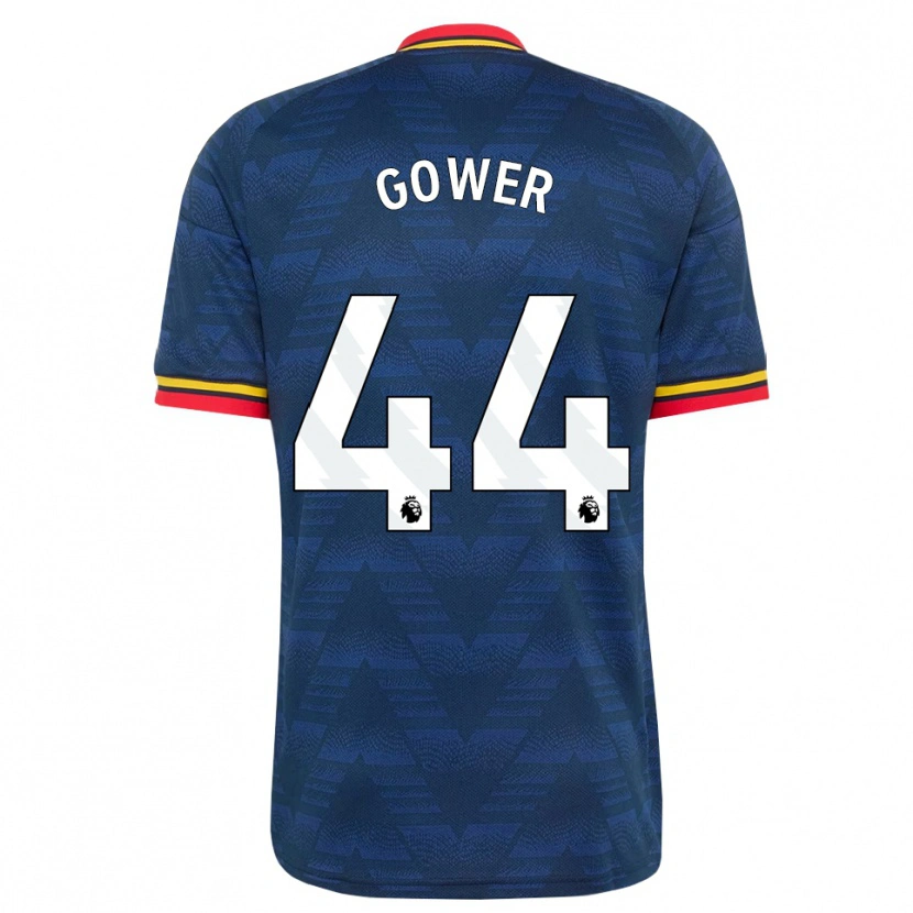 Danxen Mujer Camiseta Jimi Gower #44 Azulmedianoche Amarillo Rojo 2ª Equipación 2026/27 La Camisa México