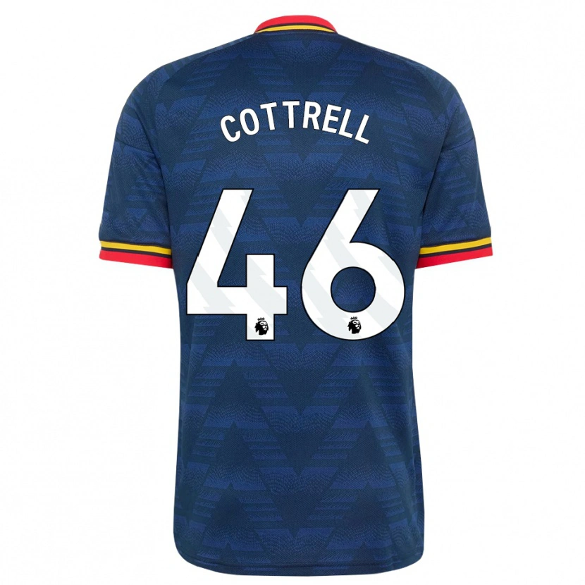 Danxen Mujer Camiseta Ben Cottrell #46 Azulmedianoche Amarillo Rojo 2ª Equipación 2026/27 La Camisa México