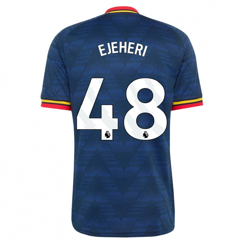 Danxen Mujer Camiseta Ovie Ejeheri #48 Azulmedianoche Amarillo Rojo 2ª Equipación 2026/27 La Camisa México