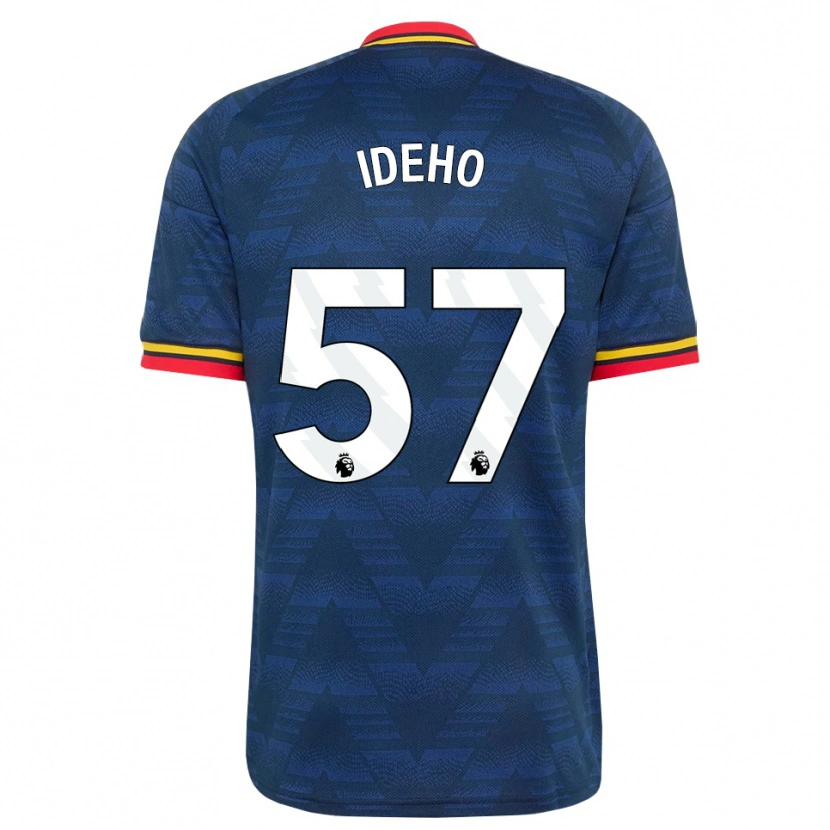 Danxen Mujer Camiseta Joel Ideho #57 Azulmedianoche Amarillo Rojo 2ª Equipación 2026/27 La Camisa México