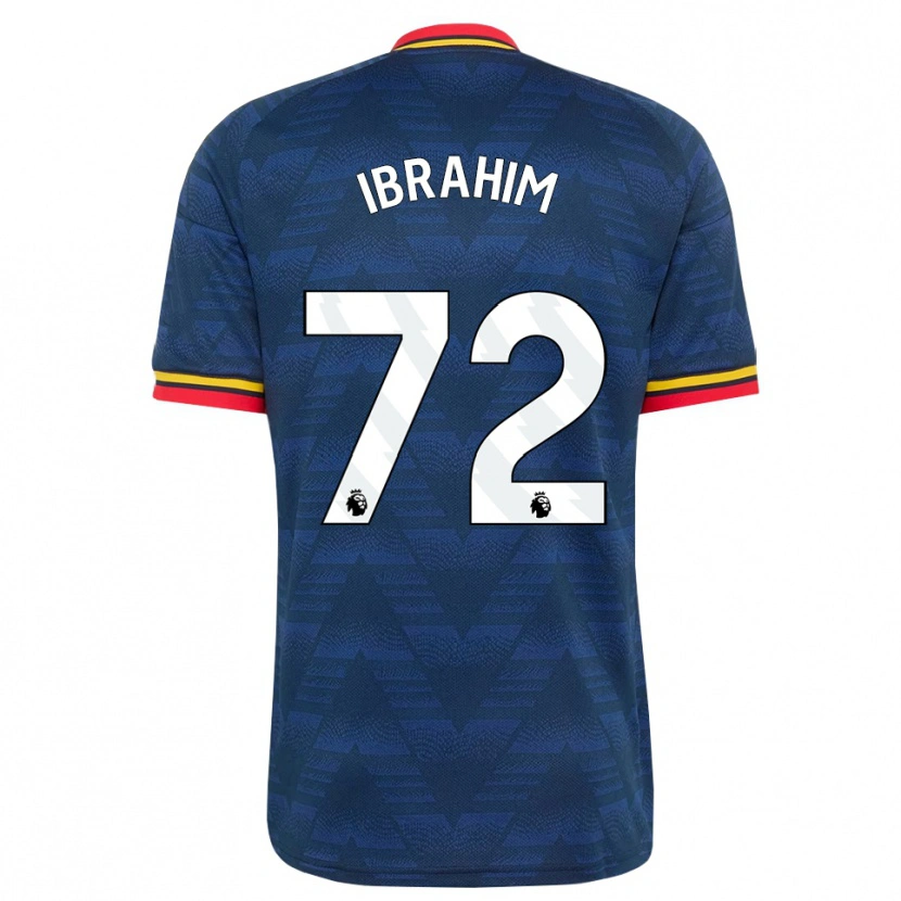 Danxen Mujer Camiseta Ife Ibrahim #72 Azulmedianoche Amarillo Rojo 2ª Equipación 2026/27 La Camisa México