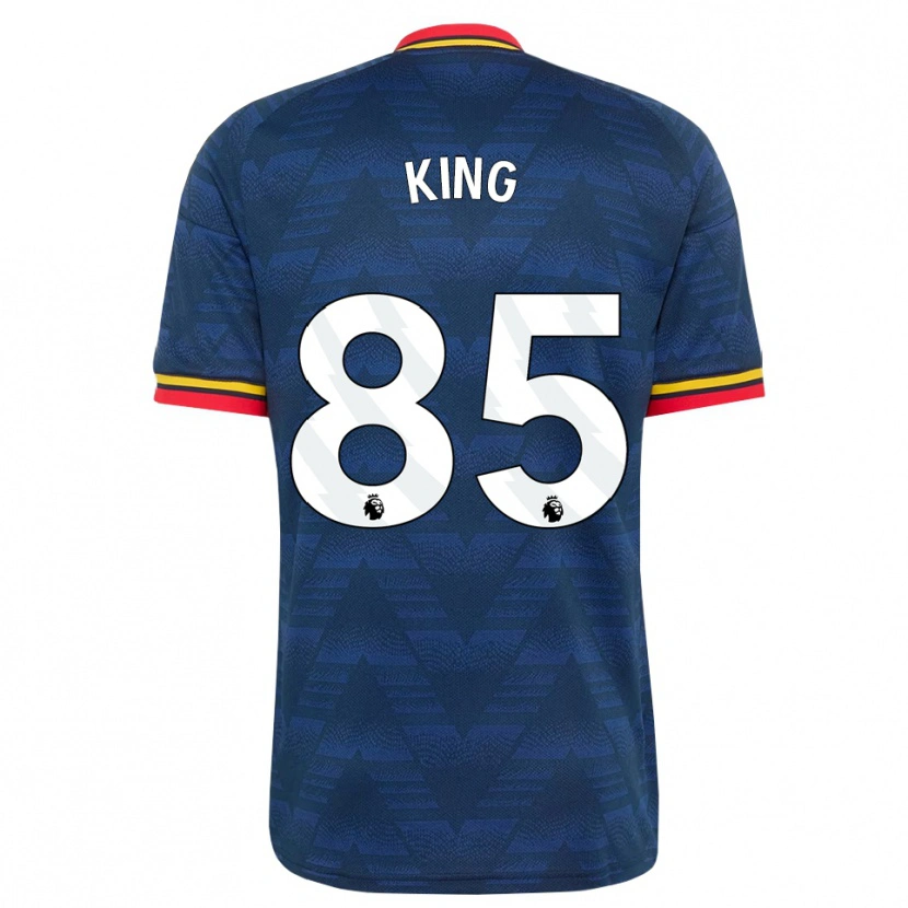Danxen Mujer Camiseta Josiah King #85 Azulmedianoche Amarillo Rojo 2ª Equipación 2026/27 La Camisa México