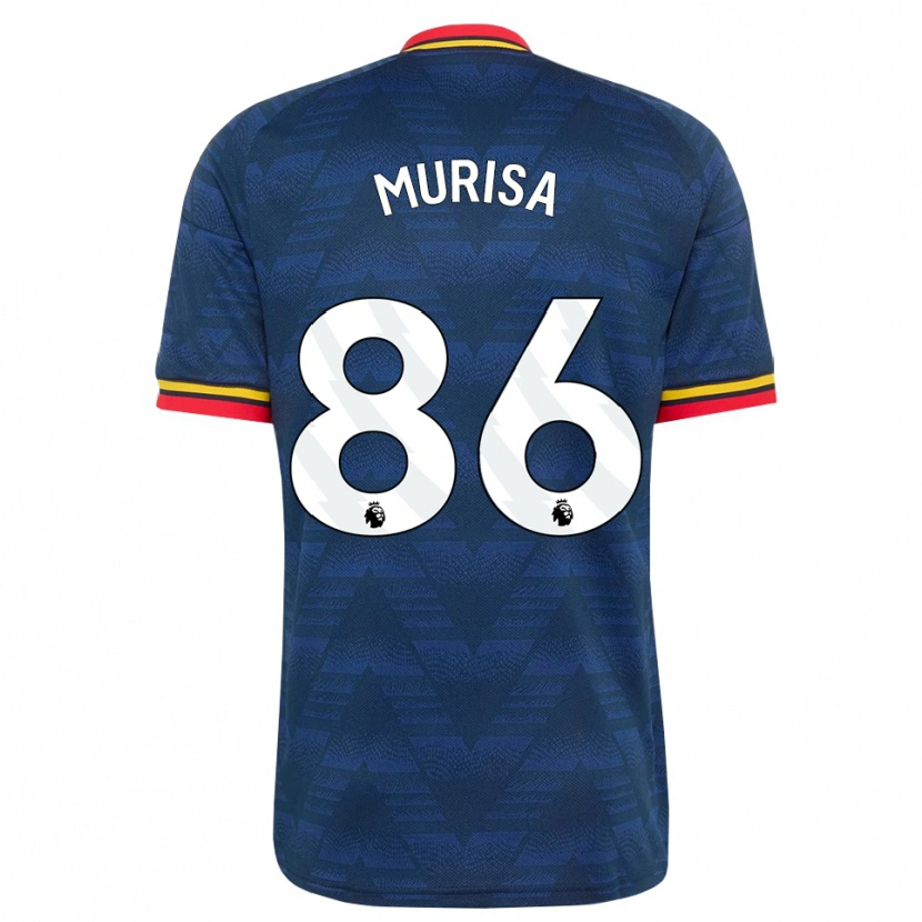 Danxen Mujer Camiseta Teshaun Murisa #86 Azulmedianoche Amarillo Rojo 2ª Equipación 2026/27 La Camisa México