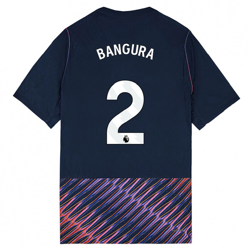 Danxen Mujer Camiseta Samal Bangura #2 Azulreal Blanco 2ª Equipación 2026/27 La Camisa México