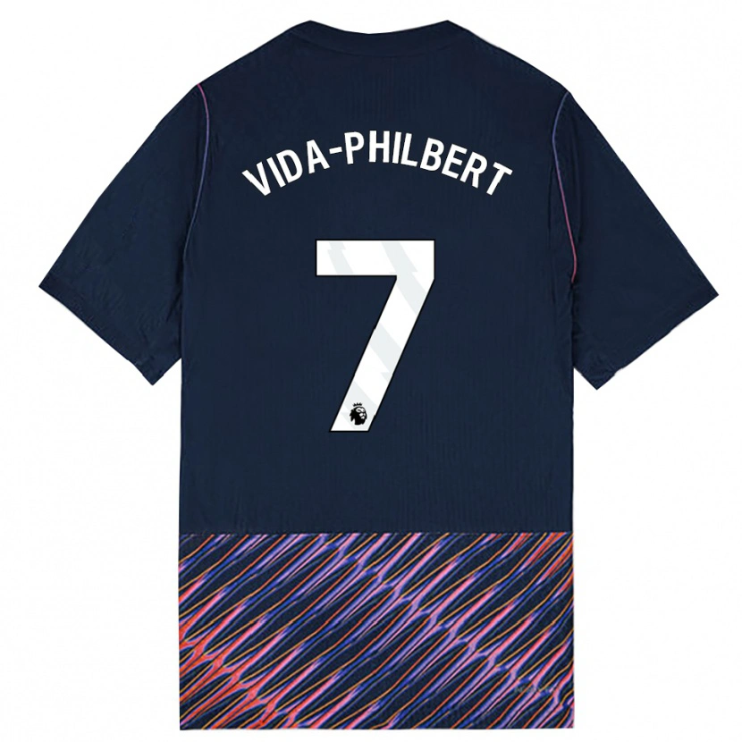 Danxen Mujer Camiseta Joel Philbert #7 Azulreal Blanco 2ª Equipación 2026/27 La Camisa México
