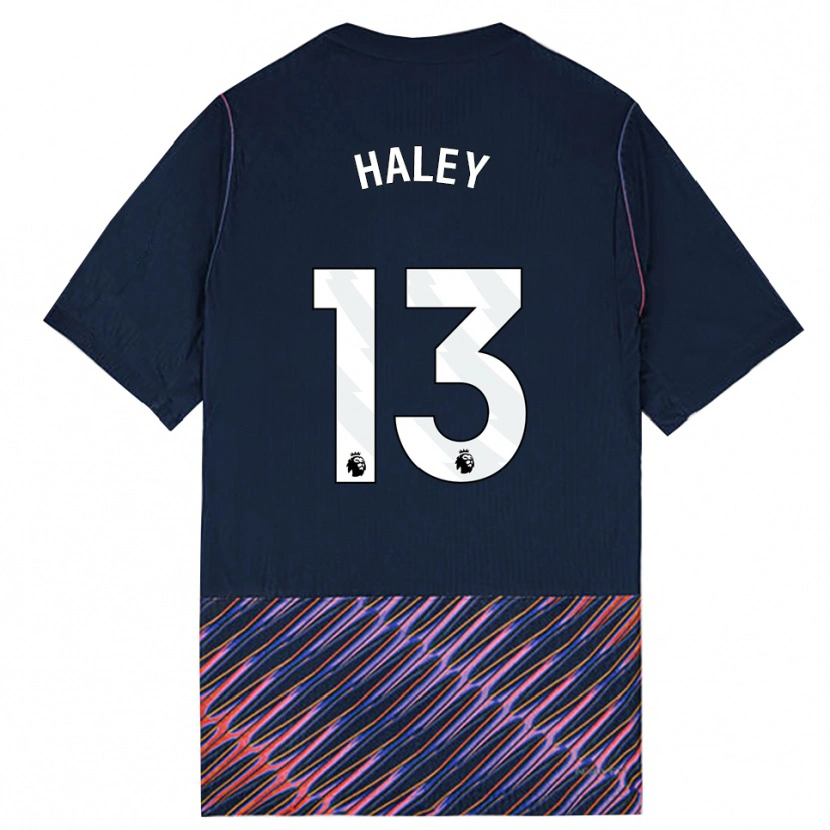 Danxen Mujer Camiseta Micah Haley #13 Azulreal Blanco 2ª Equipación 2026/27 La Camisa México