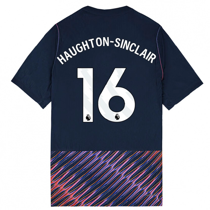 Danxen Mujer Camiseta Ashiah Haughton-Sinclair #16 Azulreal Blanco 2ª Equipación 2026/27 La Camisa México