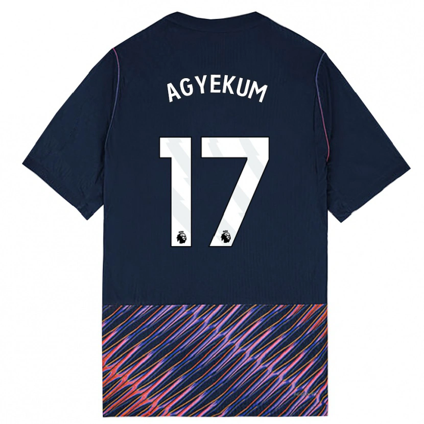 Danxen Mujer Camiseta Ezra Agyekum #17 Azulreal Blanco 2ª Equipación 2026/27 La Camisa México
