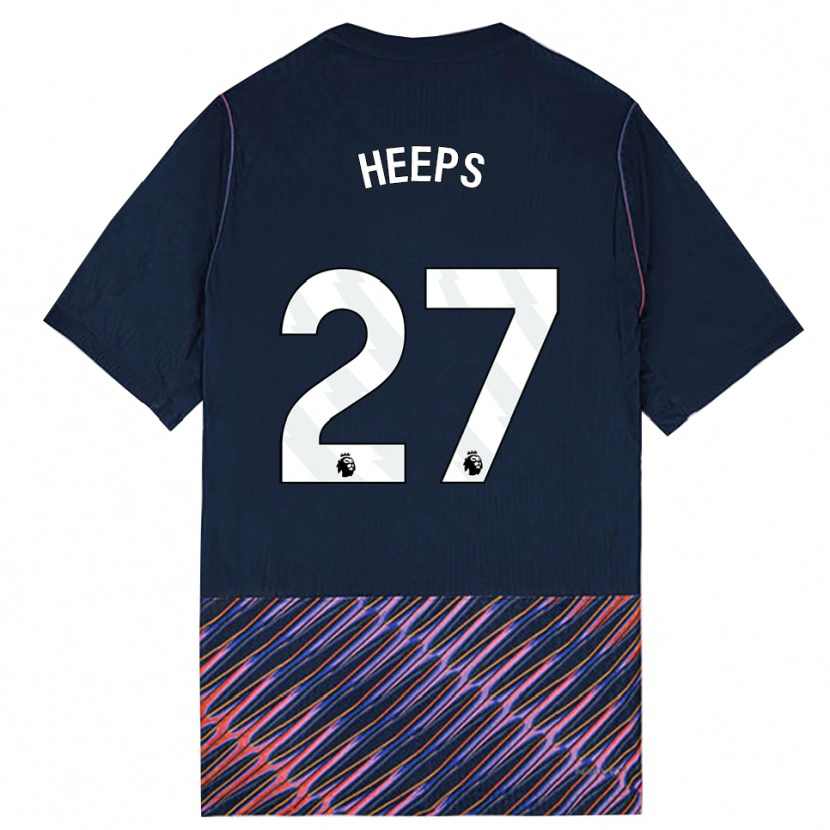 Danxen Mujer Camiseta Eleanor Heeps #27 Azulreal Blanco 2ª Equipación 2026/27 La Camisa México