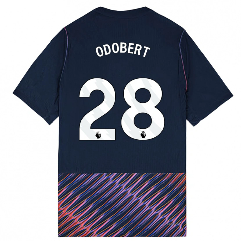 Danxen Mujer Camiseta Wilson Odobert #28 Azulreal Blanco 2ª Equipación 2026/27 La Camisa México