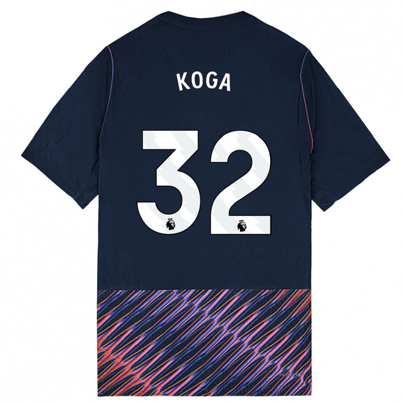 Danxen Mujer Camiseta Tōko Koga #32 Azulreal Blanco 2ª Equipación 2026/27 La Camisa México