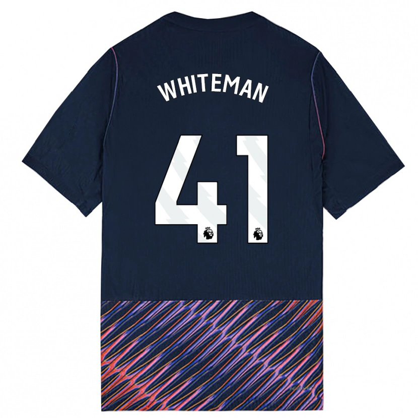 Danxen Mujer Camiseta Alfie Whiteman #41 Azulreal Blanco 2ª Equipación 2026/27 La Camisa México