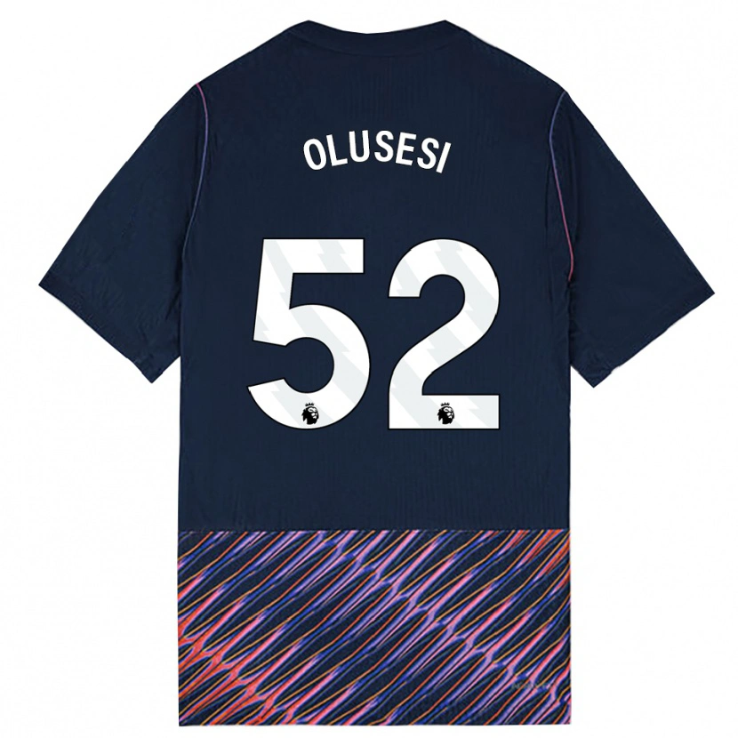Danxen Mujer Camiseta Callum Olusesi #52 Azulreal Blanco 2ª Equipación 2026/27 La Camisa México