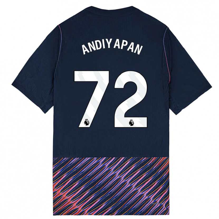 Danxen Mujer Camiseta William Andiyapan #72 Azulreal Blanco 2ª Equipación 2026/27 La Camisa México