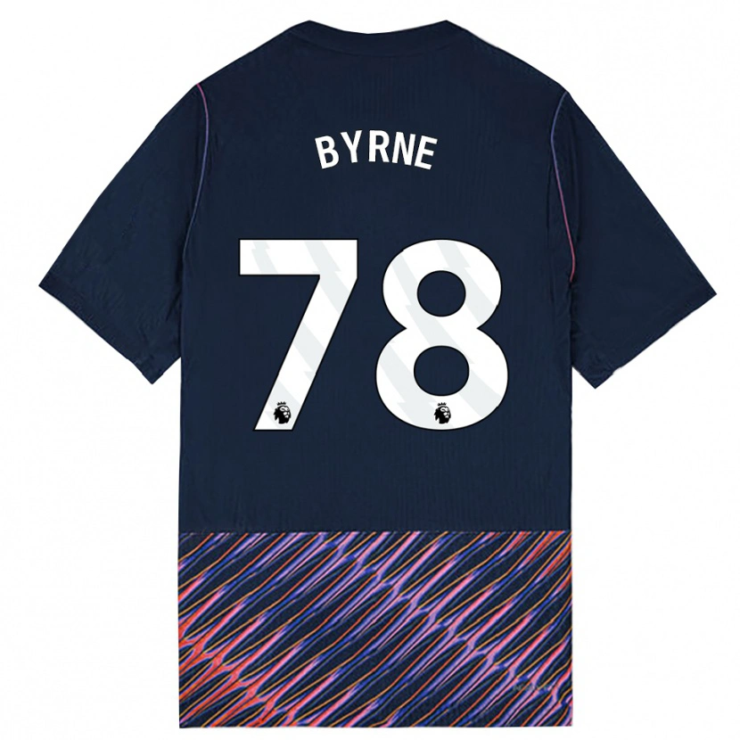 Danxen Mujer Camiseta Harry Byrne #78 Azulreal Blanco 2ª Equipación 2026/27 La Camisa México