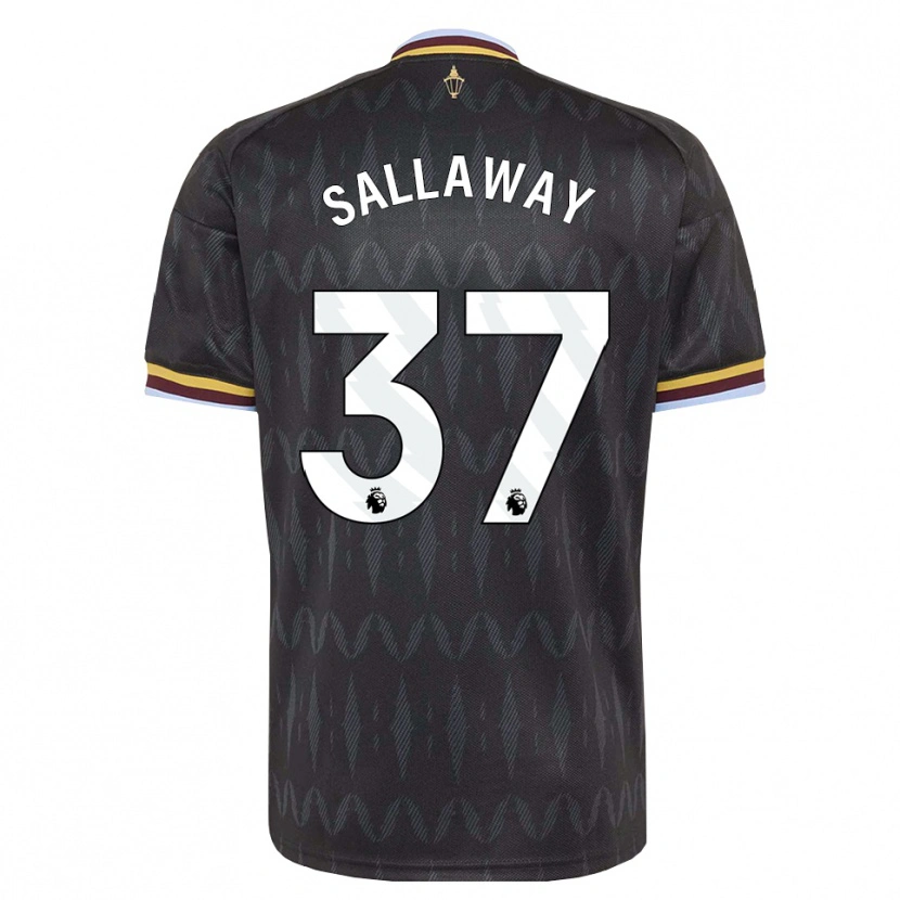 Danxen Mujer Camiseta Lydia Sallaway #37 Azulaciano Negro Amarillo 2ª Equipación 2026/27 La Camisa México