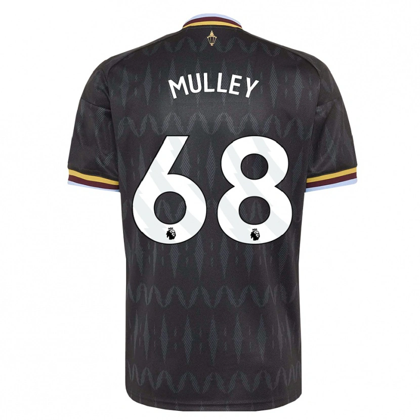 Danxen Mujer Camiseta Trai-Varn Mulley #68 Azulaciano Negro Amarillo 2ª Equipación 2026/27 La Camisa México