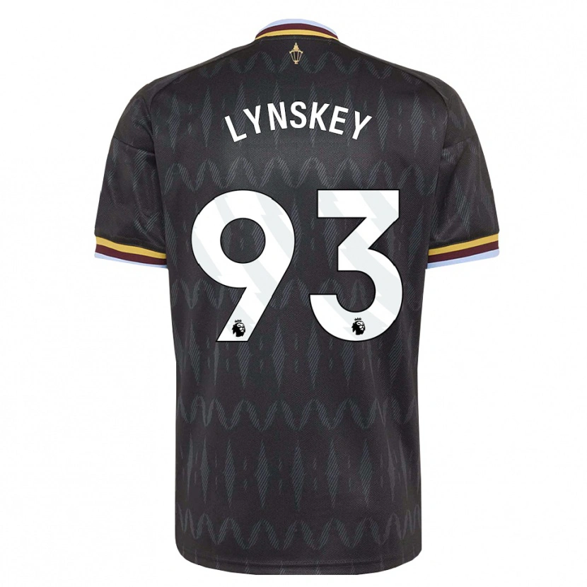 Danxen Mujer Camiseta Alfie Lynskey #93 Azulaciano Negro Amarillo 2ª Equipación 2026/27 La Camisa México