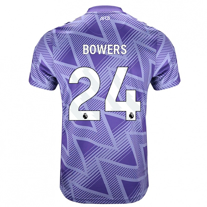 Danxen Mujer Camiseta Kelci Bowers #24 Rojovioletapálido Blanco 2ª Equipación 2026/27 La Camisa México