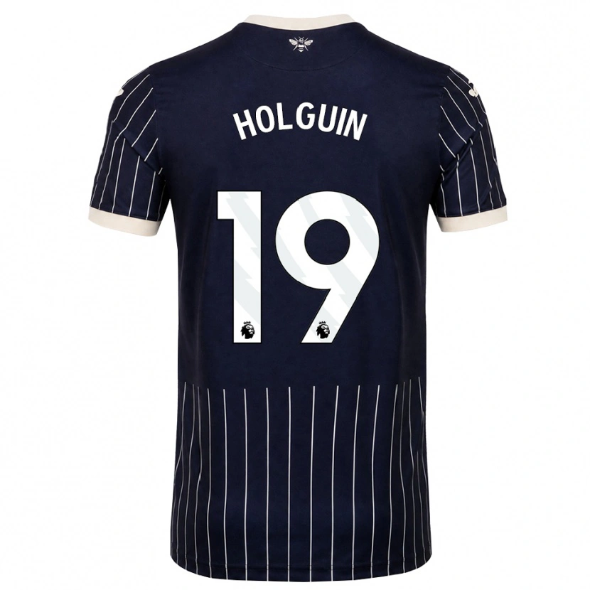 Danxen Mujer Camiseta Paula Holguin #19 Negro Blanco 2ª Equipación 2026/27 La Camisa México