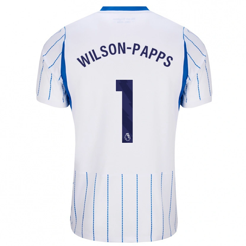 Danxen Mujer Camiseta Charlie Wilson-Papps #1 Azuldodger Blanco 2ª Equipación 2026/27 La Camisa México