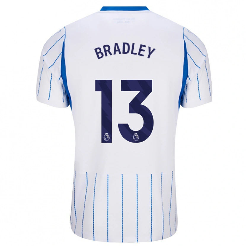 Danxen Mujer Camiseta Cash Bradley #13 Azuldodger Blanco 2ª Equipación 2026/27 La Camisa México