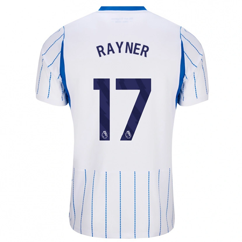 Danxen Mujer Camiseta Bex Rayner #17 Azuldodger Blanco 2ª Equipación 2026/27 La Camisa México