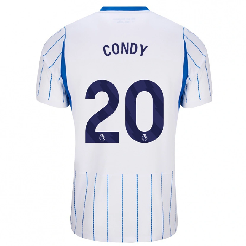 Danxen Mujer Camiseta Chris Condy #20 Azuldodger Blanco 2ª Equipación 2026/27 La Camisa México