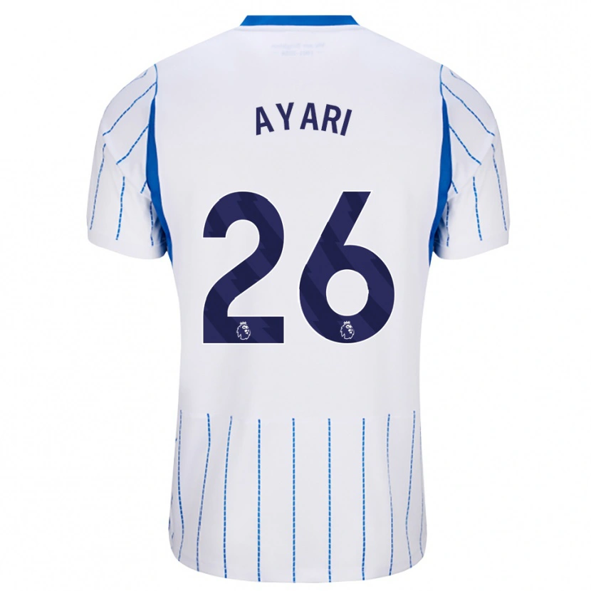 Danxen Mujer Camiseta Yasin Ayari #26 Azuldodger Blanco 2ª Equipación 2026/27 La Camisa México