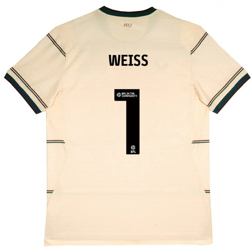 Danxen Mujer Camiseta Max Weiß #1 Beige Borgoña 2ª Equipación 2026/27 La Camisa México