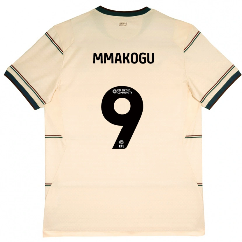Danxen Mujer Camiseta Jan Mmakogu #9 Beige Borgoña 2ª Equipación 2026/27 La Camisa México